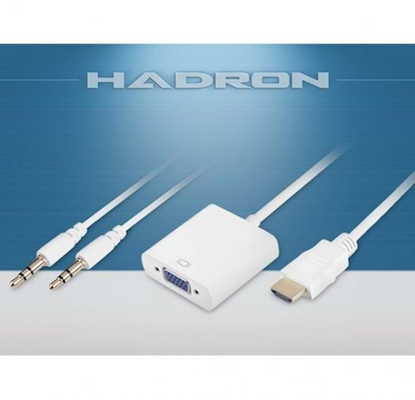 Hdmi To Vga Çevirici+Ses