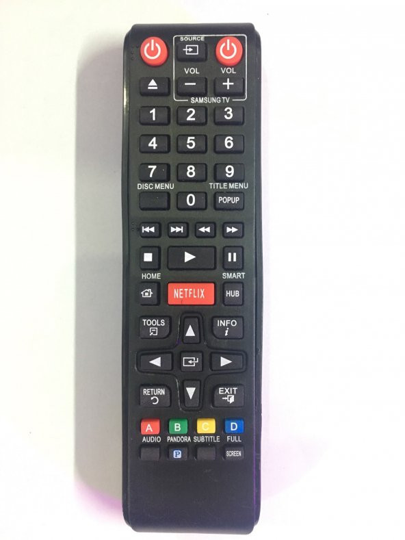 Samsung Netflix Tuşlu Kısa Tip Lcd Led Kumandası ürün görseli 1