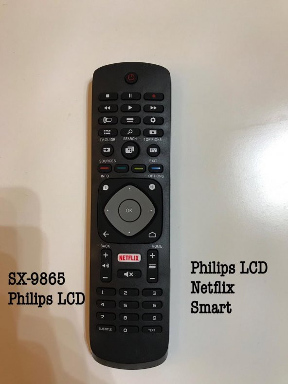 Philips Lcd Led Netflix Smart Tuşlu Tv Kumandası