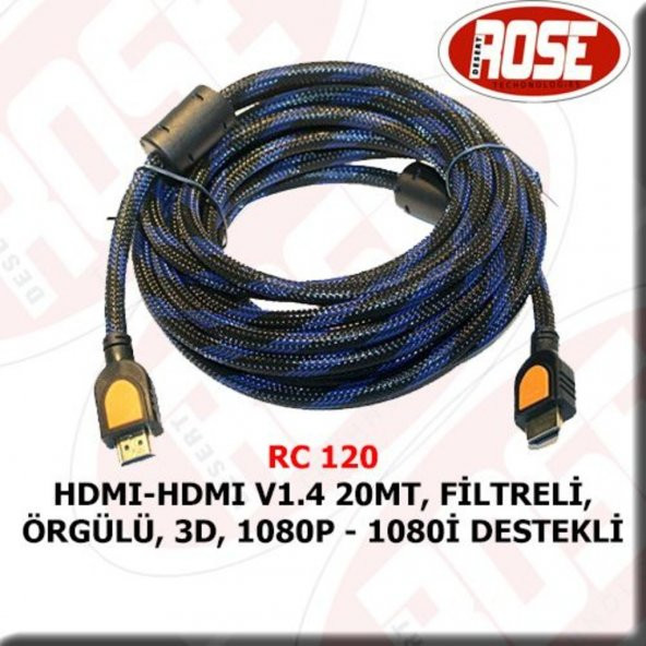 Rc-120 20 Mt Hdmı Kablo
