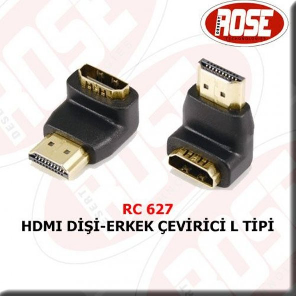 Hdmı Dişi Erkek Çevirici L Tipi