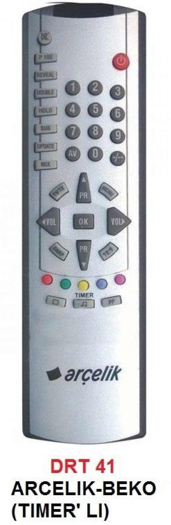 Arçelik Beko Timer Li Tv Kumandası
