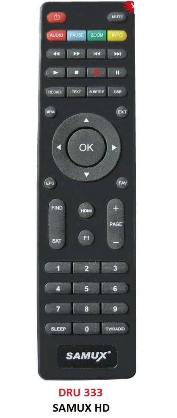 Samux Hd Uydu Kumandası ürün görseli 1