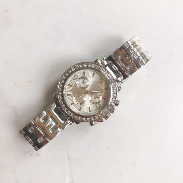 Regulus Taşlı Kasa Gümüş Kordon Kadın Kol Saati ürün görseli 1