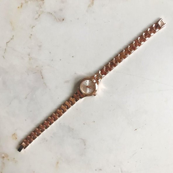 Melia Rose Kordon Beyaz Kadran Kadın Kol Saati - 3