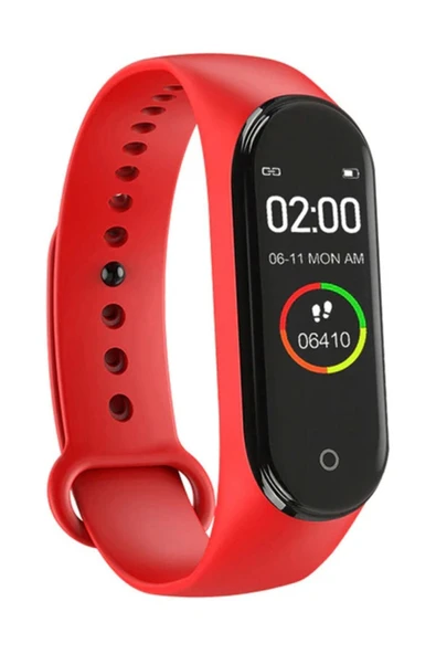 checkmate M4 Akıllı Bileklik Saat Watch Band Kalp Ritim Koşu Spor Uykutakip