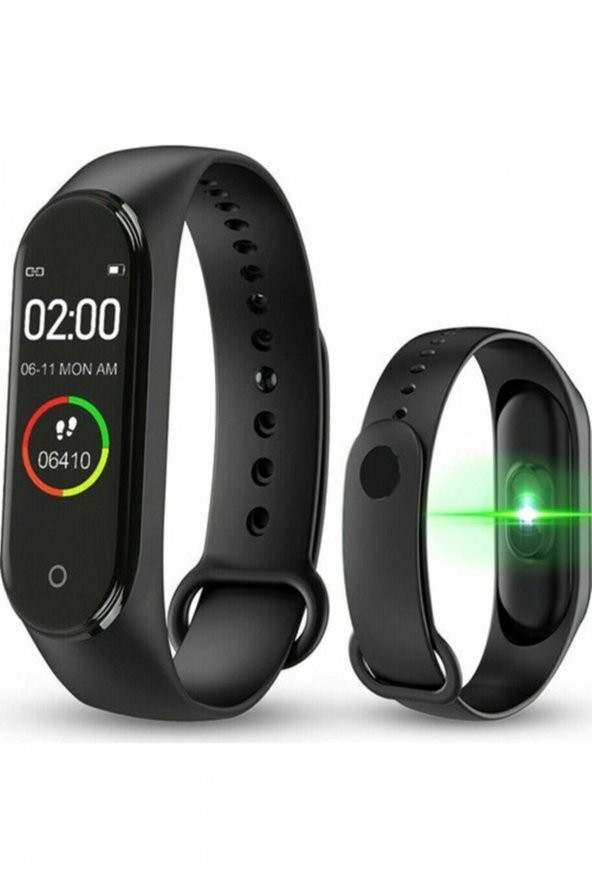 Everest M4 Watch Band Kalp Ritim Koşu Spor Uyku Takip Akıllı Bileklik Saat - 3