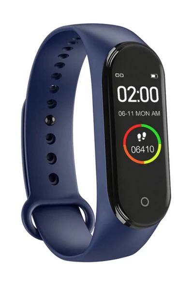 checkmate M4 Akıllı Bileklik Saat Watch Band Kalp Ritim Koşu Spor Uykutakip