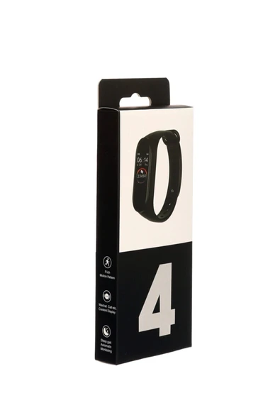 AbaTech Unisex Lacivert M4 Akıllı Bileklik - Resim 4