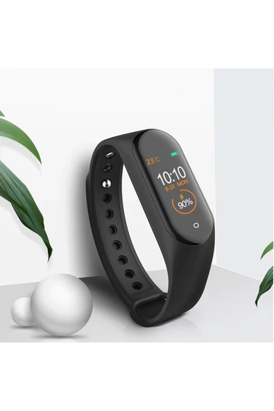 Shotex Xiaomi Poco X3 Nfc Cep Telefonu Uyumlu Akıllı Bileklik M4 Dijital Saat - 7