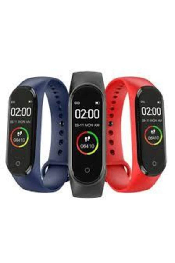 AbaTech Unisex Lacivert M4 Akıllı Bileklik - Resim 2