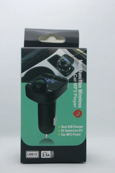 CEPIX X8 Araç Içi Fm Transmitter Bluetooth,mp3, Sd Kart Girişli - 5