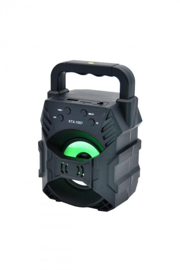 1057 Bluetooth Hoparlör Işıklı Yüksek Kalite Ses Bombası - 1