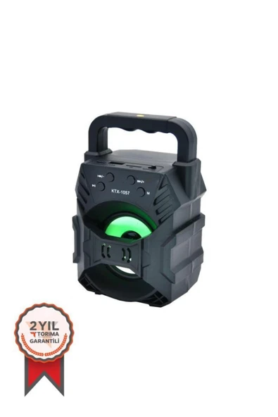 Torima Kts-1057 Işıklı Bluetooth Hoparlör Siyah