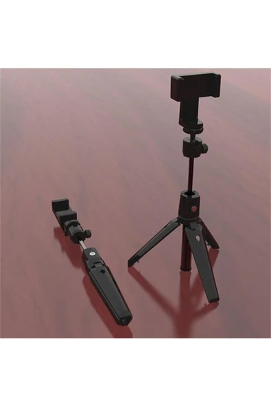 POLYGOLD Uzaktan Kumandalı Bluetooth Selfie Çubuğu - 3 Ayaklı 60 Cm Tripod Bxn07 - 6