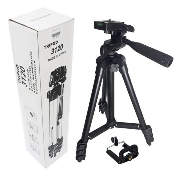 3120a Tripod Çantalı Ayarlanabilir Katlanabilir