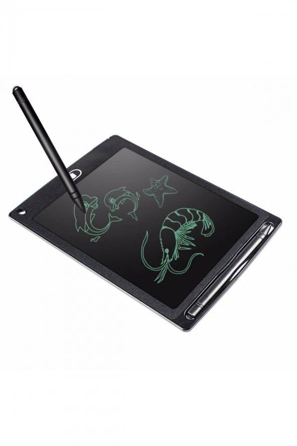 Writing Tablet Lcd 8.5 Inç Dijital Kalemli Silinebilir Çizim Yazı Tahtası Grafik Eğitim Tableti