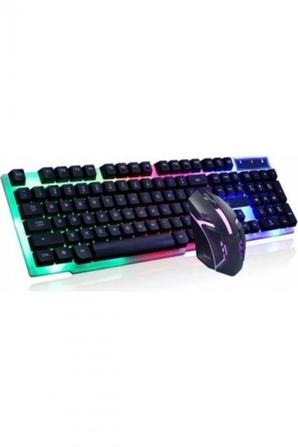 Rgb Oyuncu Klavye Ve Mouse Set..