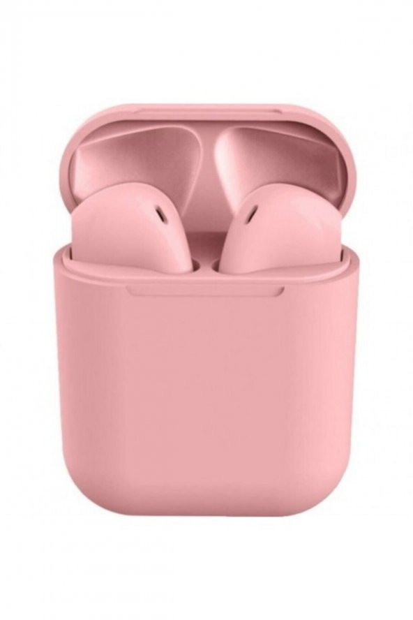 Egonex Pembe Inpods Tws 12 Dokunmatik Bluetooth Kulaklık V 5.0