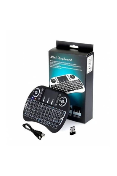 POLİYGOLD Polıygold Mini Keyboard Kablosuz Mini Klavye Mause