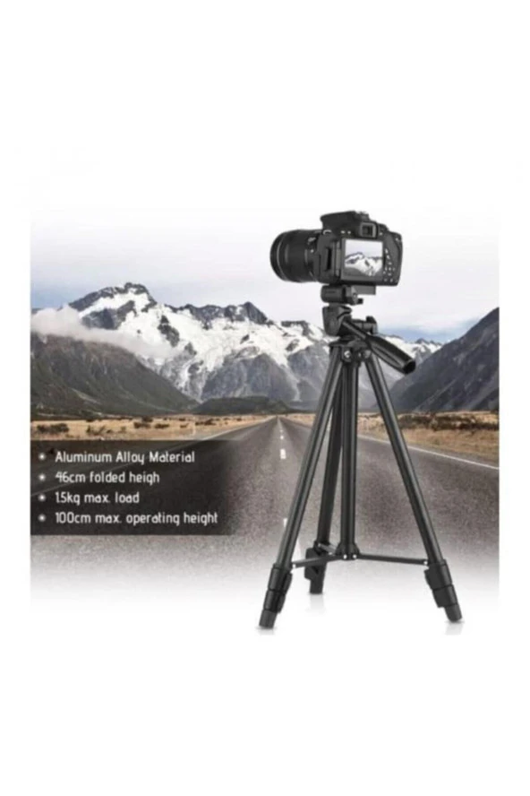 Profesyonel Tripod 3120a Çantalı Ayarlanabilir 29