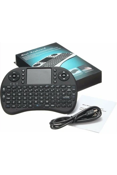 AbaTech Işıklı Mini Klavye Wireless Keyboard