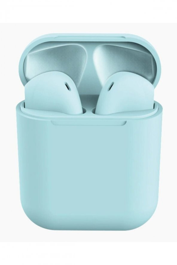 Inpods 12 Tws Dokunmatıik Kablosuz Bluetooth Kulaklık Mavi