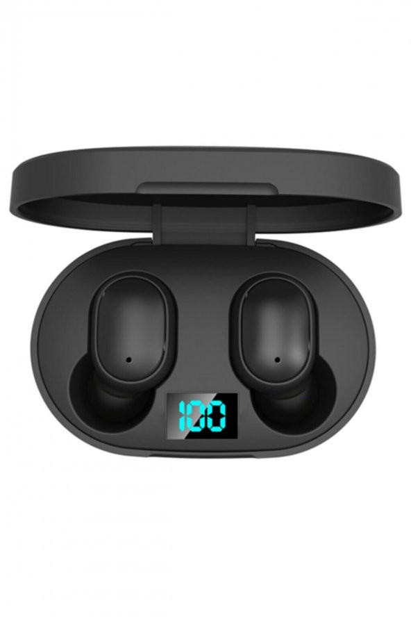 Tws E6s Çift Mikrofonlu Kablosuz Bluetooth Kulaklık 5.0 Dijital Göstergeli