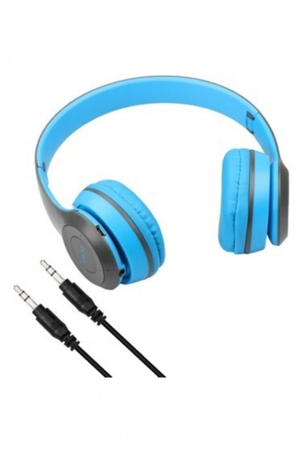 BLN P47 Wireless 5.0+edr Bluetooth Kablosuz Mp3 Çalar Kulaklık P47 - 3