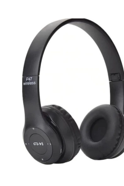 POLYGOLD P47 Wireless Bluetooth 5.0 Kablosuz Kulaklık Mp3 Extra Bass Fm Radyo - 6