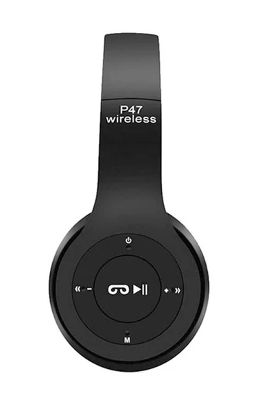 checkmate P47 Kablosuz Kulak Üstü Kulaklık Wifi Aux