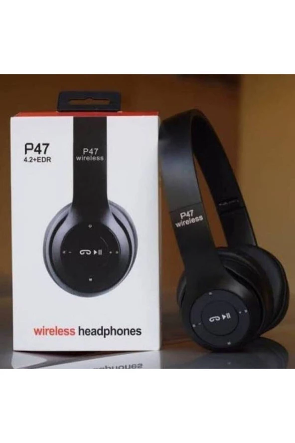 Universal Torima P47 Kablosuz Uyumlu Bluetooth Kulak Üstü Kulaklık Extra Bass Wireless
