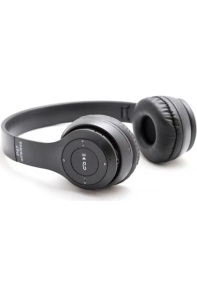 Universal Kablosuz Katlanabilir Bluetooth Kulaküstü Kulaklık Mp3 Player Wıreless P47 Bluetooth 5.0 - 3