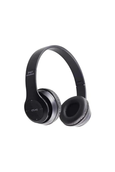 P47 P 47 Wireles Headphones Bluetooth Kulaklık 5.0+edr (Ses Kablosu Dahil)