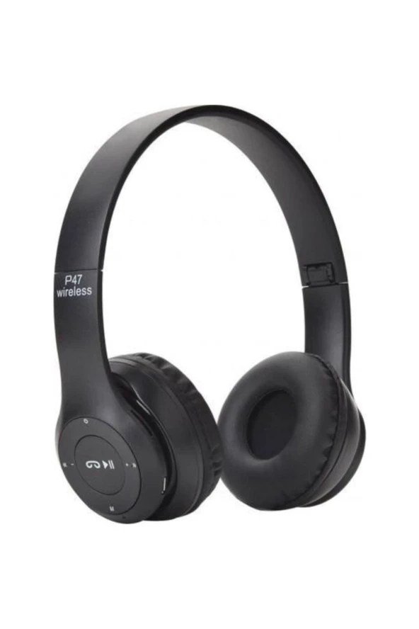 Torima P47 - Extra Bass Bluetooth Kablosuz Kulaküstü Kulaklık - Siyah