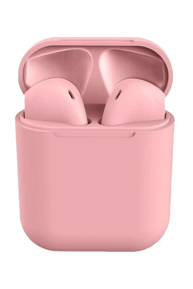 hesaplısıburda I12 Tws Bluetooth Kablosuz Kulaklık Pembe