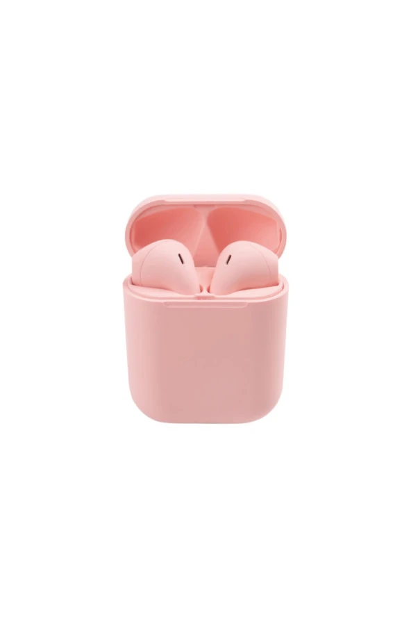 Penguen Tws I12 Pembe Iphone Android Universal Bluetooth Hd Ses Kalitesi Kulaklık