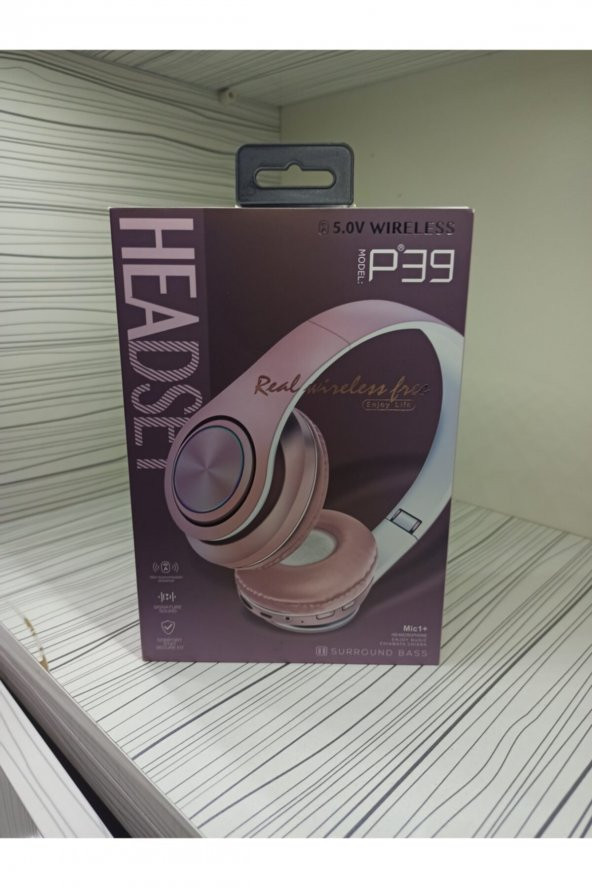 P47 wireless Real P39 Uyumlu  Wireless Kulaklık