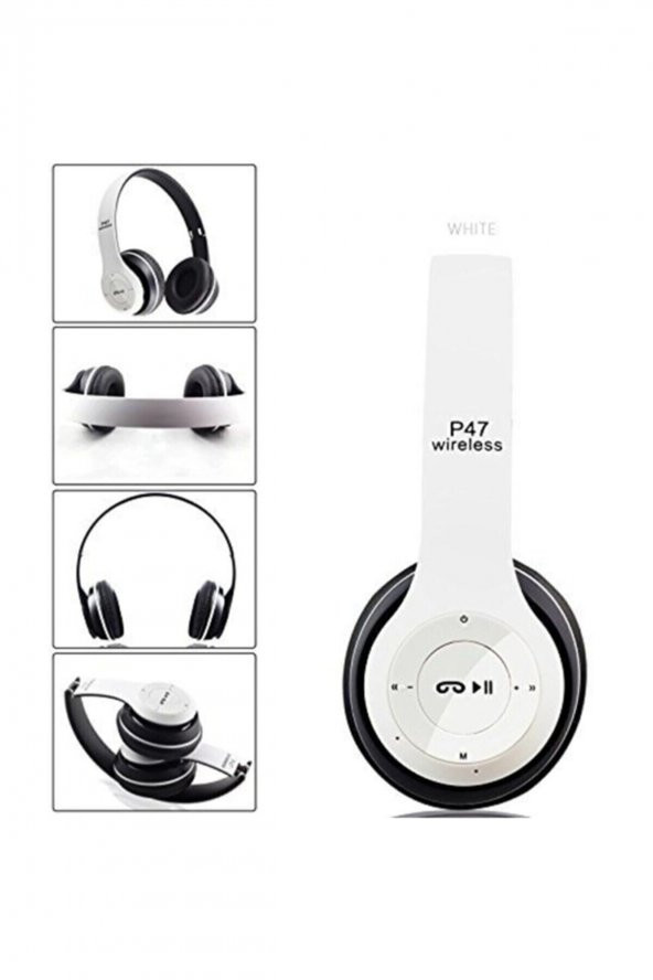 P47 Wıreless 5.0+edr Bluetooth Kablosuz Mp3 Çalar Kulaklık P47 Uyumlu