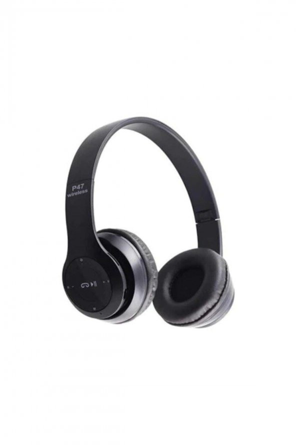 P47 Siyah Wireless Bluetooth Kulaklık