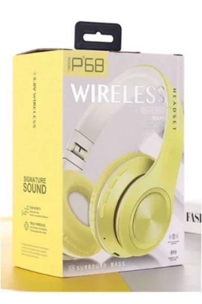 MİRPENÇ Universal P68 Bluetooth Kablosuz Stereo Kulaklık