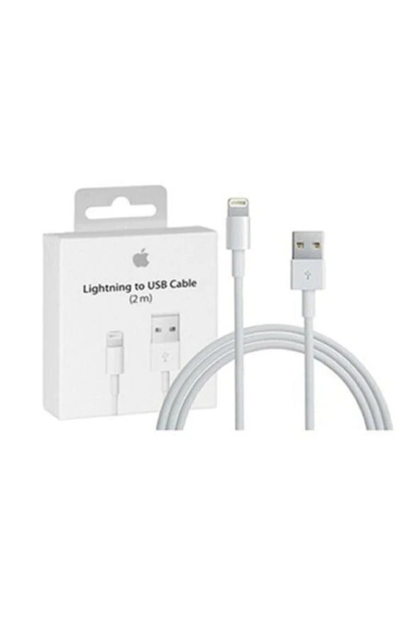 AbaTech 2 Metre Iphone Şarj Lıghtıng Usb Data Kablosu 5 5s Se 6 6s 6 Plus 7 7 Plus 8 8 Plus X Xs Max uyumlu