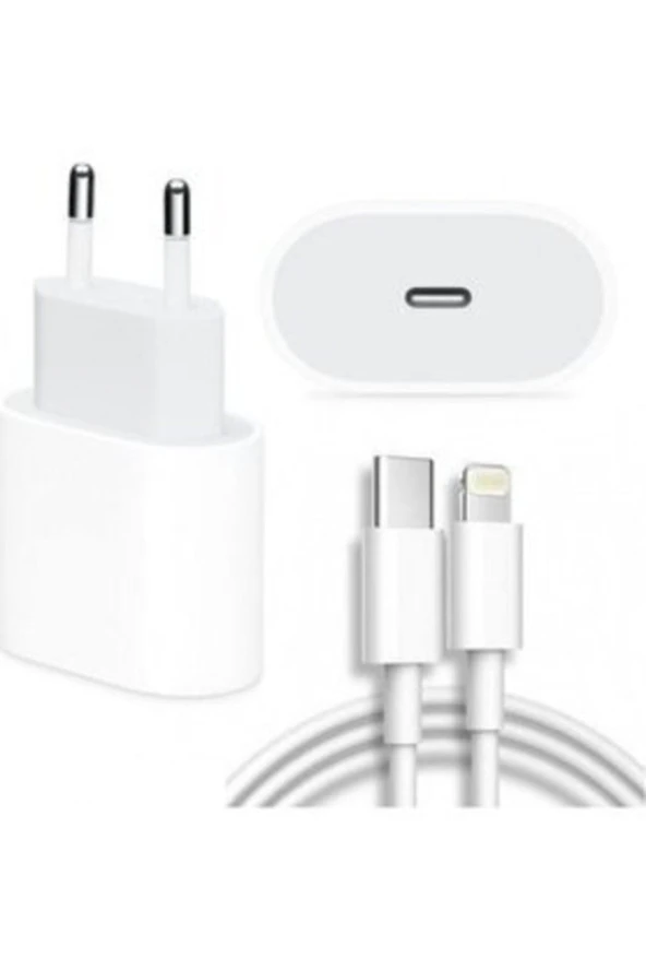 VEB İLETİŞİM Iphone Uyumlu 11 11 Pro Max 12 12 Pro Hızlı Şarj Aleti Seti 20w Adaptör Usb C 1m Kablo - 2