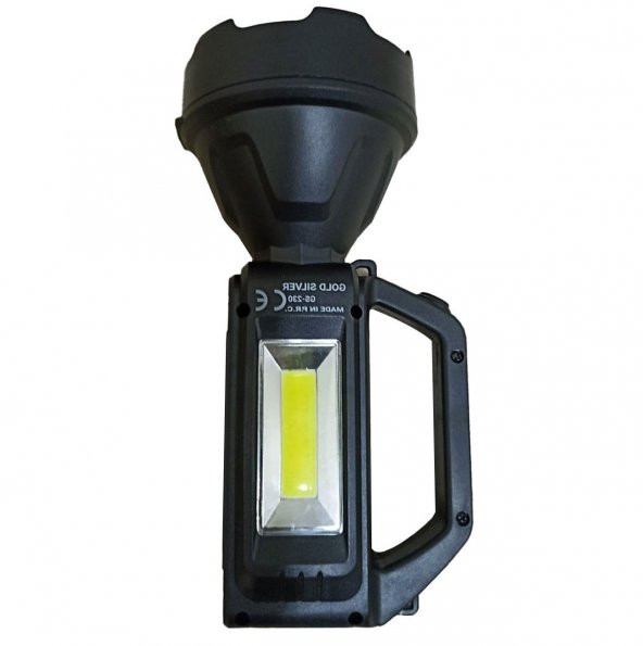 GS230 Şarjlı USB Led El Feneri Kamp Spor Lambası 7 W - Resim 5