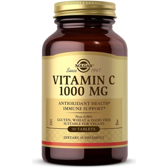 Solgar Vitamin C 1000 mg 90 Tablet 033984032750