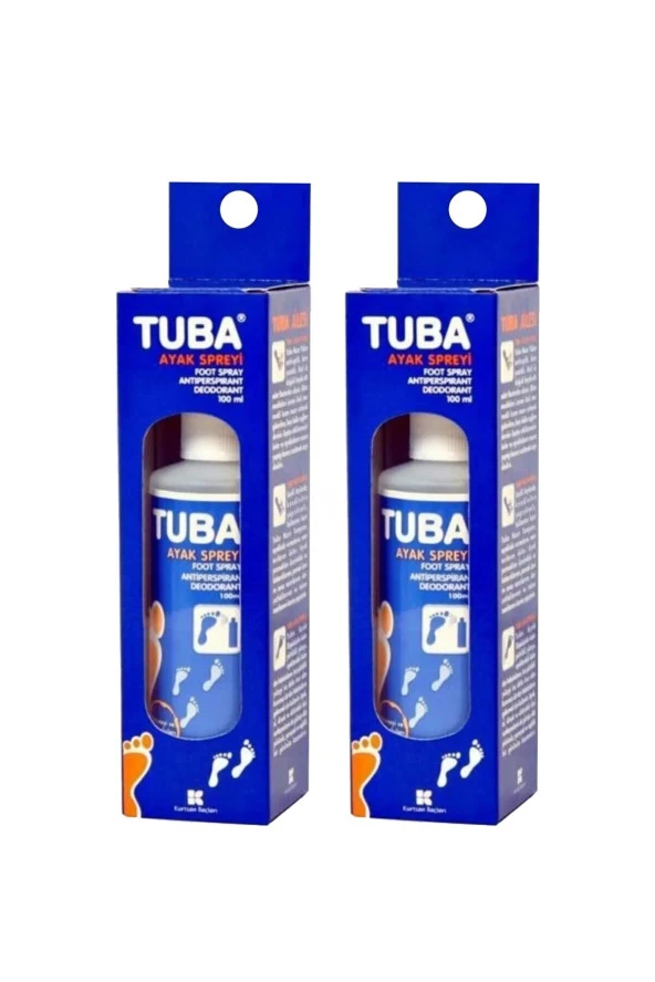 Tuba Ayak Spreyi 100 ml 2 Adet