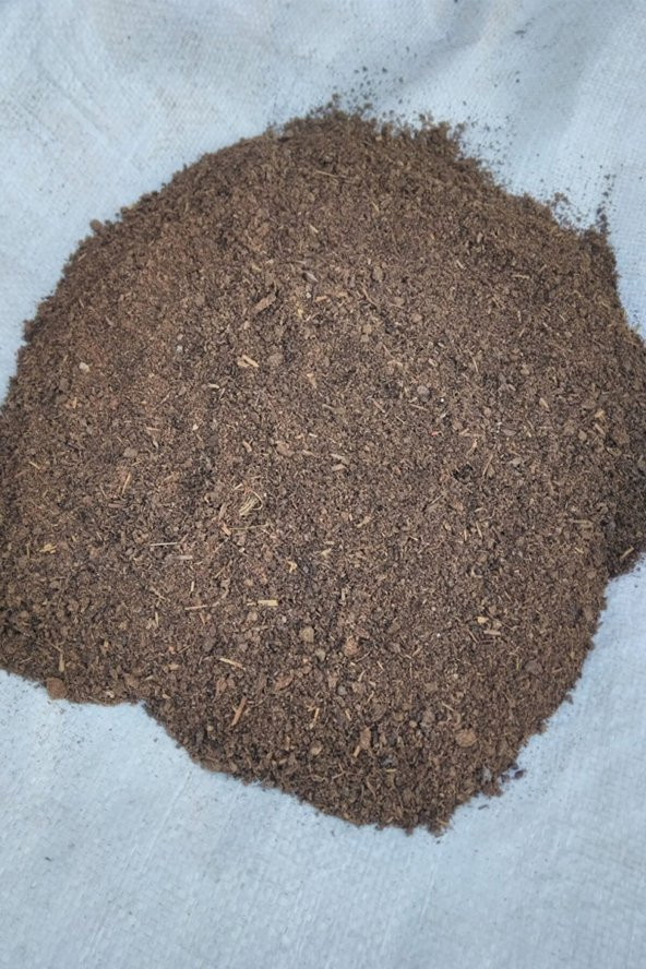 Yanmış Elenmiş Koyun Gübresi Organik Doğal Hayvan Gübresi 5 Litre