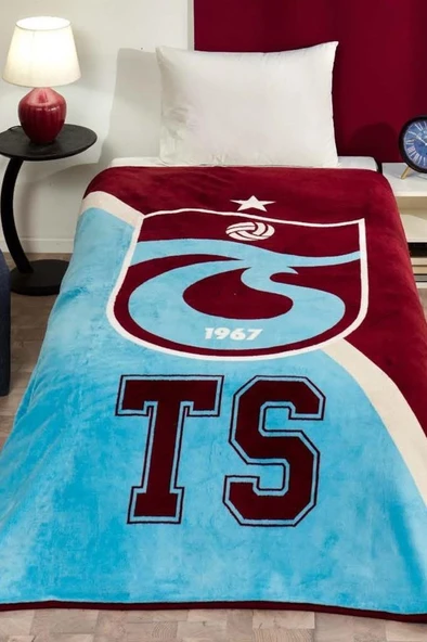 Trabzonspor Lisanslı Taraftar Tek Battaniye ürün görseli