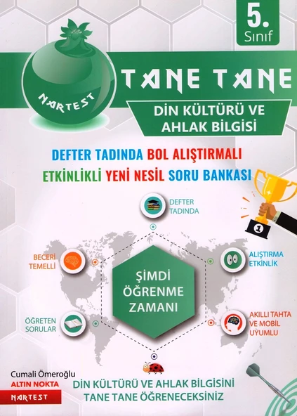 NARTEST 5.SINIF YEŞİL DEFTER TADINDA TANE TANE DİN KÜLTÜRÜ
