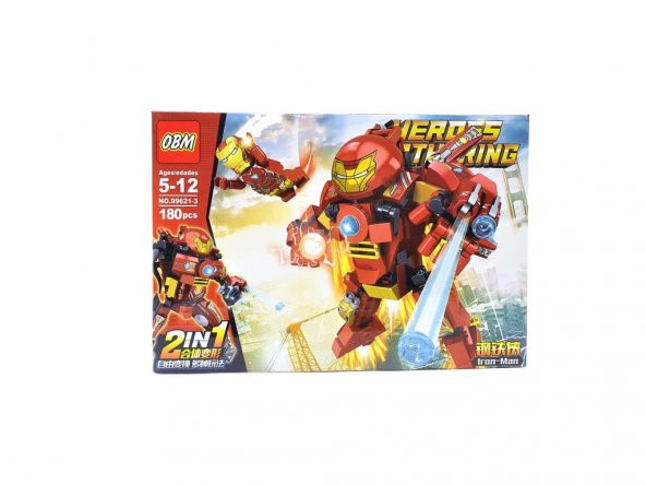 İron Man 180 Parça Lego Seti - 99621-3 - 2